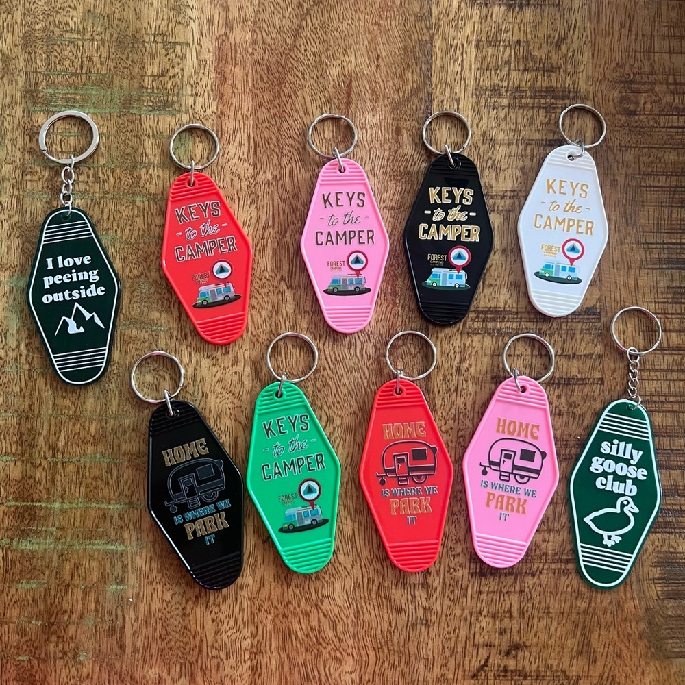 Colorful Retro Keychains pick any 3 for $10